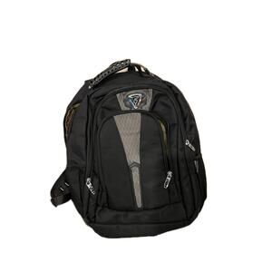 BiaoWang Laptop Backpack Black Gray